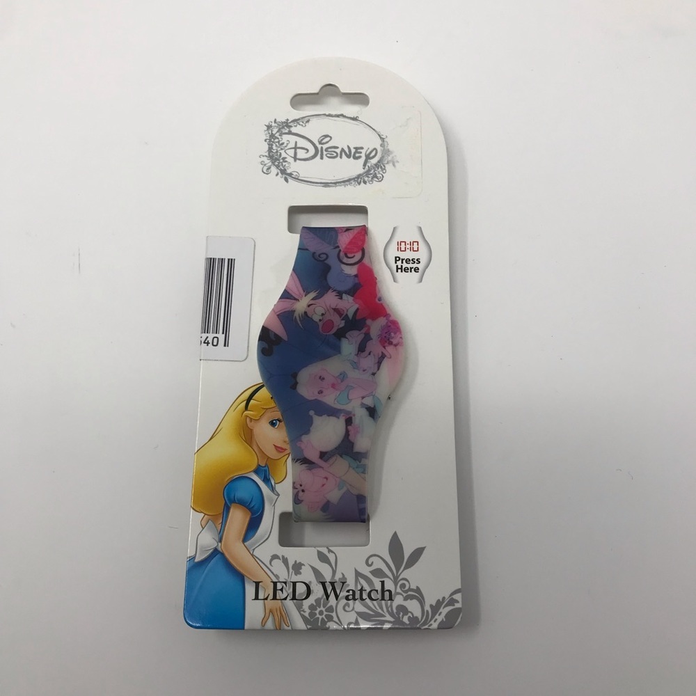 Disney Alice In Wonderland LED Soft Silicone Watch